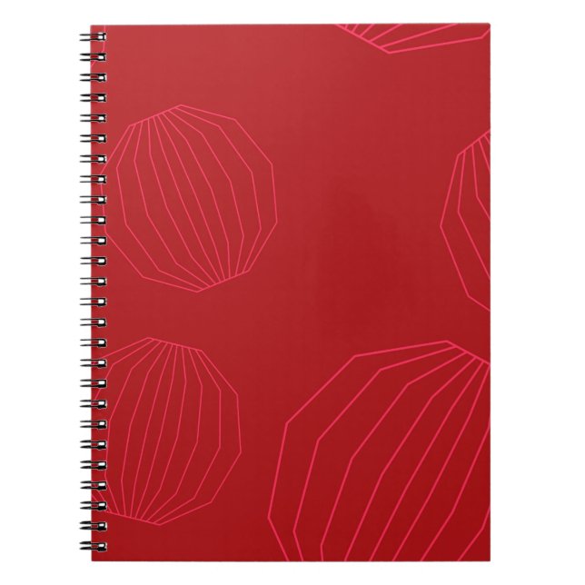 Carnet Des ornements de Noël simples, modernes et fluides (Devant)