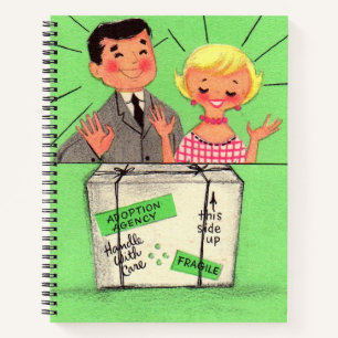 carnet des parents adoptifs des années 1950