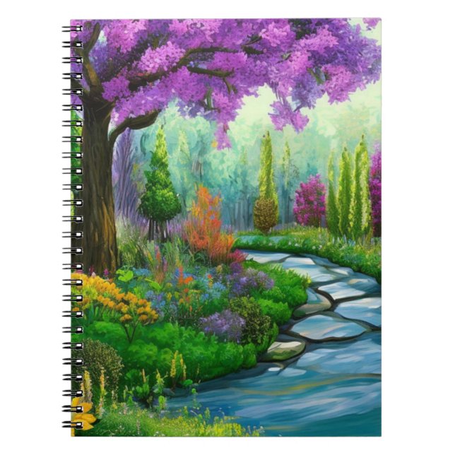 Carnet Des paysages boisés inspirants (Devant)