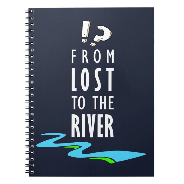 Carnet Des perdus à la rivière (Devant)