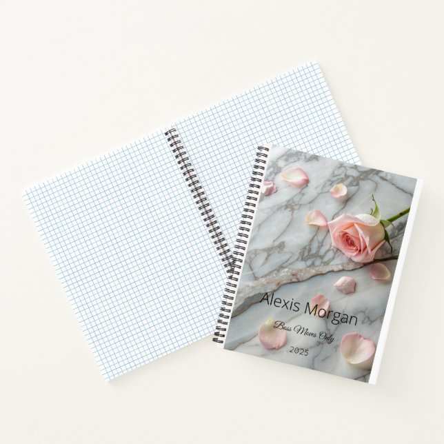 Carnet des pétales de rose (Intérieur)