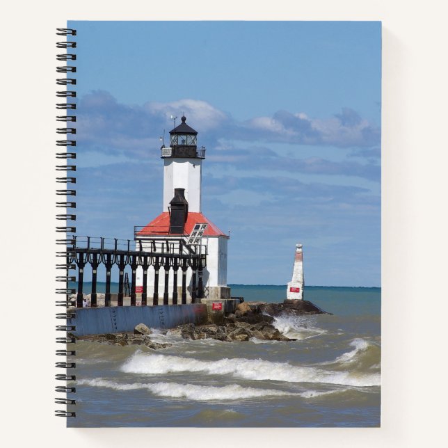 Carnet des phares de Michigan City (Devant)