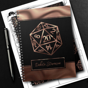 Carnet Dés RPG Caractère du joueur de plateau Imaginair