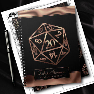 Carnet Dés RPG Caractère du joueur de plateau Imaginair