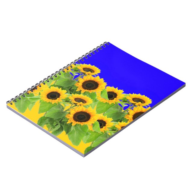 Carnet des tournesols jaunes (Côté gauche)