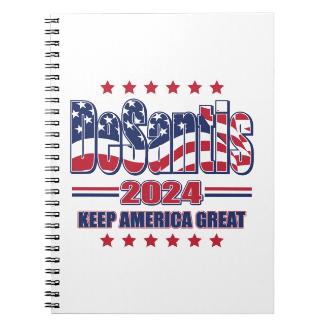 Carnet DeSantis-2024-Keep-America-Great (Devant)