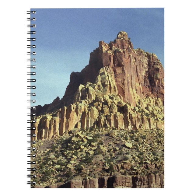 Carnet Desert Rock Mountain Peak Paysage Photo (Devant)