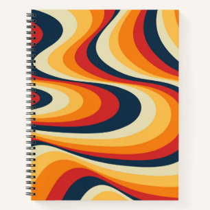 Carnet Design abstrait et coloré