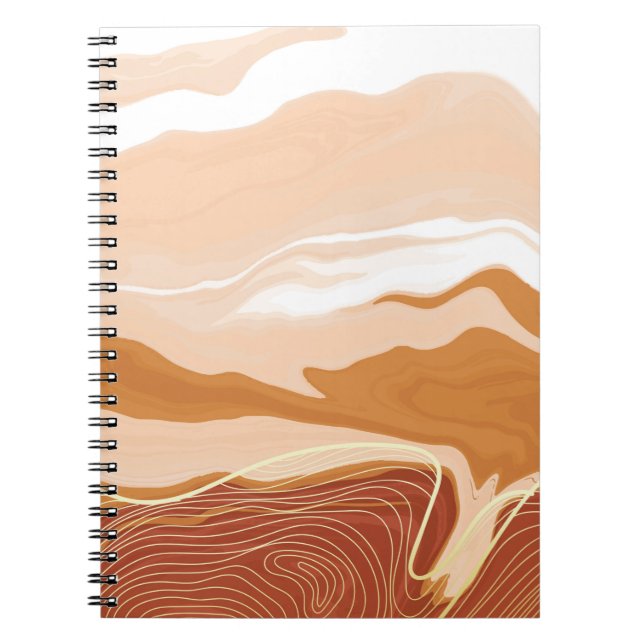 Carnet Design arrière - plan en marbre de luxe. ma liquid (Devant)