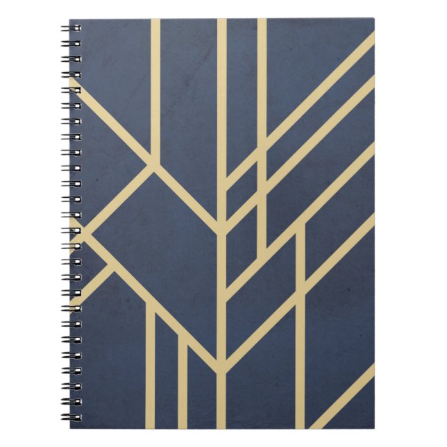 Carnet design Art déco (Devant)