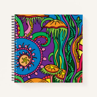 Carnet Design Art Déco Abstrait moderne et coloré |