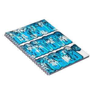 Carnet Design bleu vintage Zombi Design Hakuna Matata K