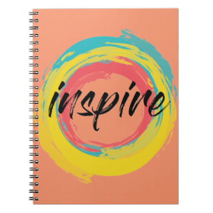 Carnet Design cool coloré, amusant, moderne et dynamique