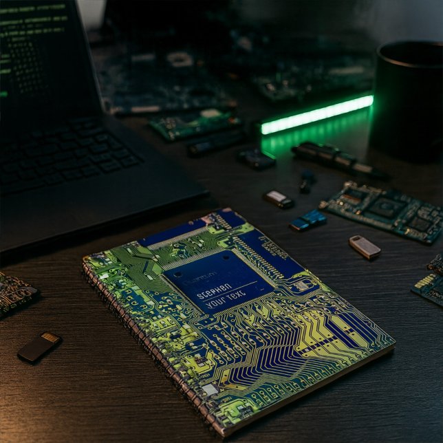 Carnet Design de carte de circuit imprimé moderne Ajouter (Créateur téléchargé)