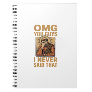 Carnet Design de T-shirt de citation drôle vintage religi