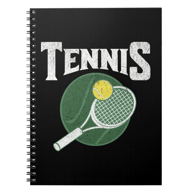 Carnet Design de tennis (Devant)