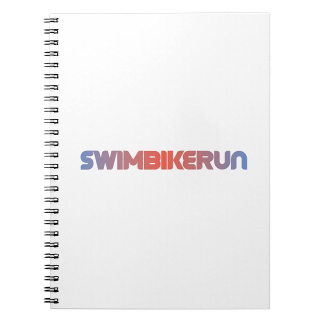 Carnet Design de triathlon (Devant)