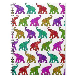 Carnet Design de tuiles motifs Elephant Walk