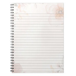 Carnet Design floral