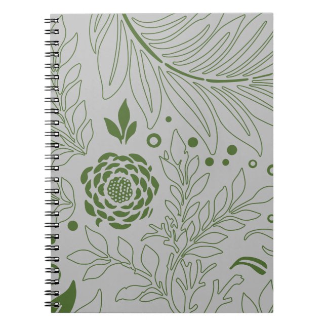 Carnet Design floral 17 (Devant)