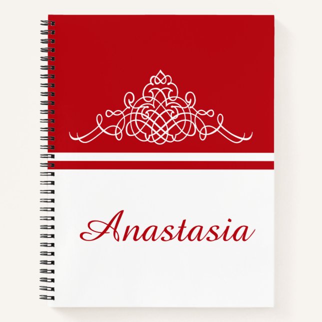 Carnet Design floral élégant (Devant)