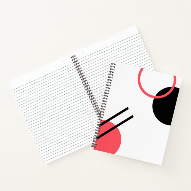 Carnet Design géométrique moderne, simple, urbain, tendan (Intérieur)