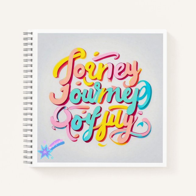 Carnet "Design Joyeux Créatif" (Devant)