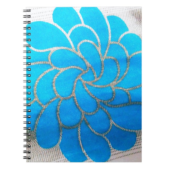 Carnet Design Lune Bleue (Devant)