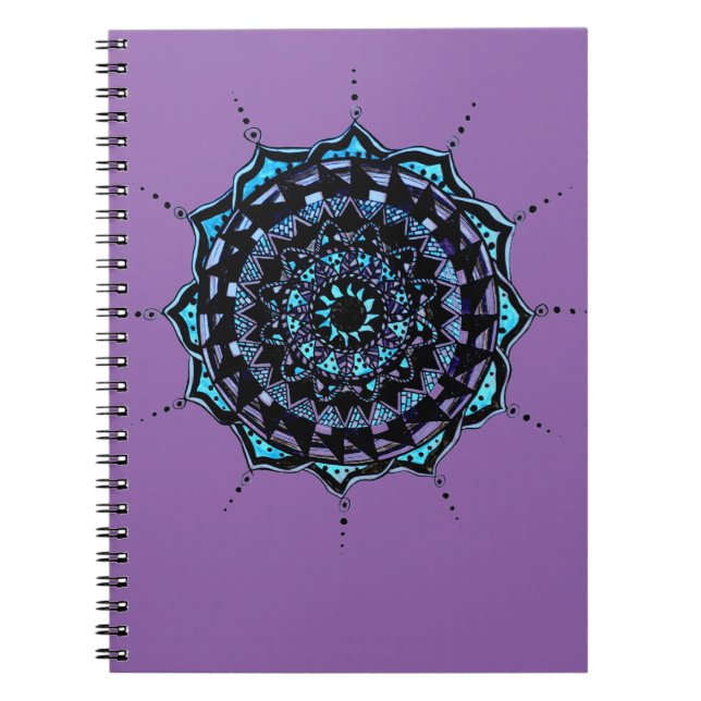 Carnet Design Mandala (Devant)