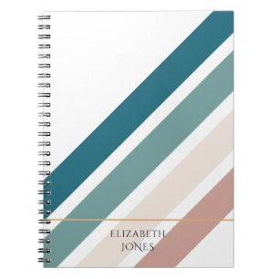 Carnet Design minimaliste aux couleurs pastel