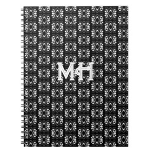 Carnet Design moderne scandinave noir et blanc