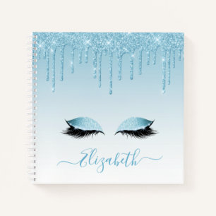 Carnet Design moderne Script élégant Parties scintillant 