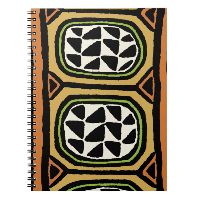 Carnet Design textile Kuba africain (Devant)