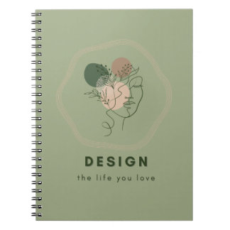 Carnet Design The Life You Love - Note Book for Big Ideas