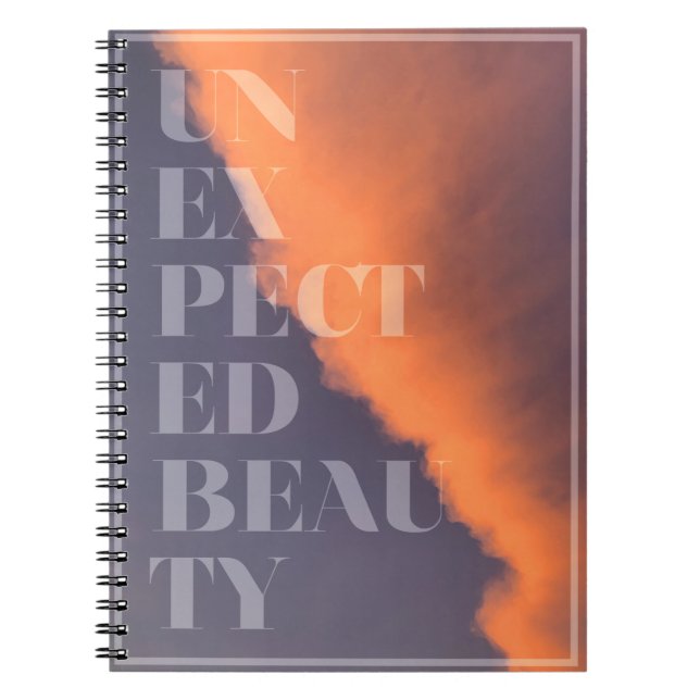 Carnet Design urbain moderne, simple, de beauté inattendu (Devant)