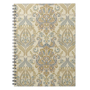 Carnet Design vintage à texture florale. Damask Seamless