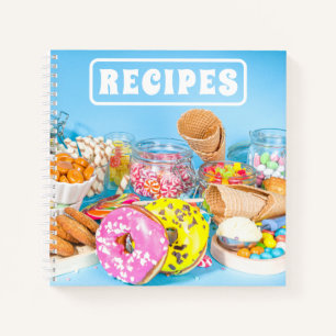 Carnet Desserts Rétro Plaisants