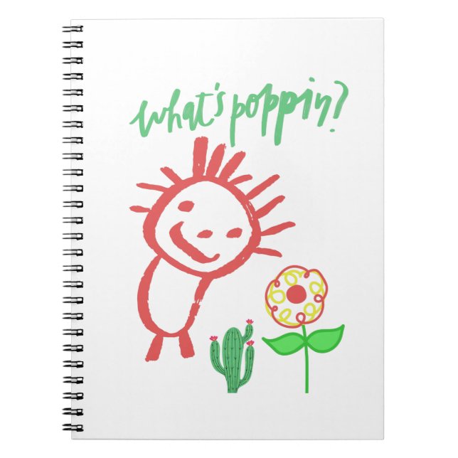 Carnet dessin à la main bébé  (Devant)