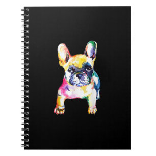 Carnet Dessin à la main de Bulldog Français