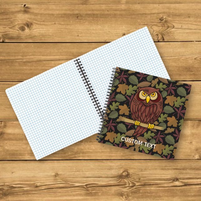 Carnet Dessin animé de hibou (Créateur téléchargé)