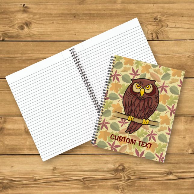 Carnet Dessin animé de hibou (Créateur téléchargé)