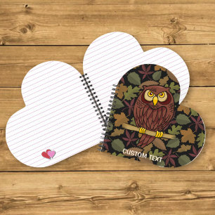 Carnet Dessin animé de hibou