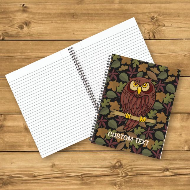 Carnet Dessin animé de hibou (Créateur téléchargé)