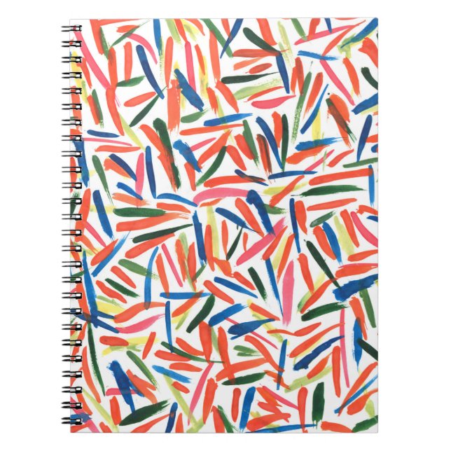 Carnet Dessin d'aquarelle Abstrait (Devant)