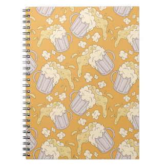 Carnet Dessin de bière : Vintage sans fil.