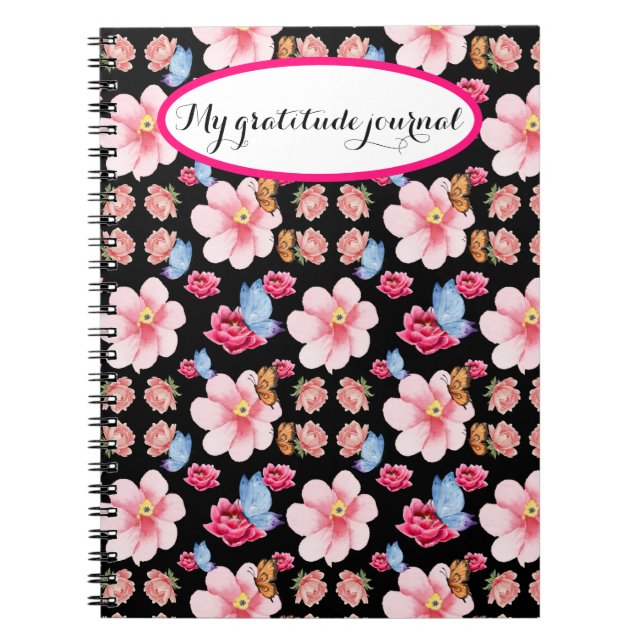 Carnet Dessin de fleurs sauvages colorées (Devant)