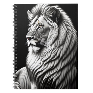 Carnet Dessin de lion peinture