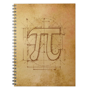 Carnet Dessin de nombre de pi