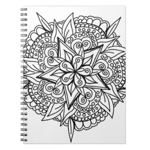 Carnet Dessin du cool de conception de mandala