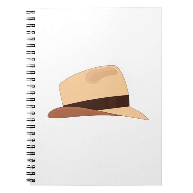 Carnet Dessin d'un casquette panaméen (Devant)